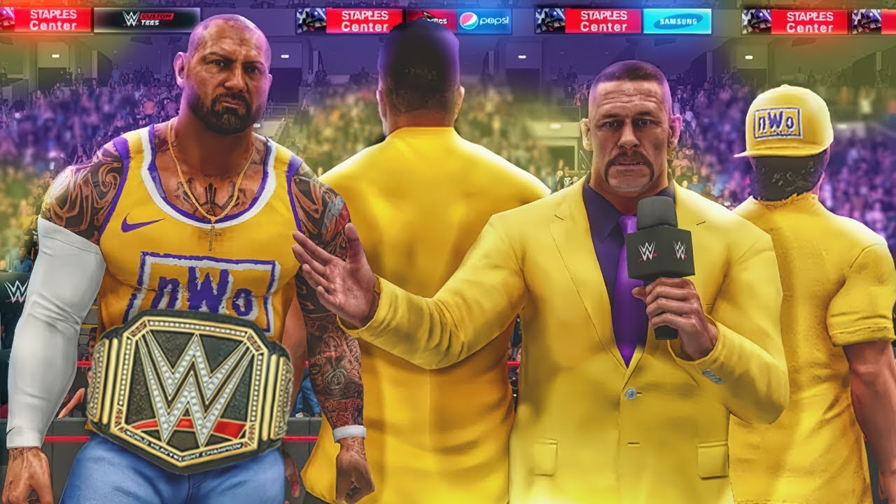 The nWo Los Angeles WWE Debut (WWE Games Story) YouTube