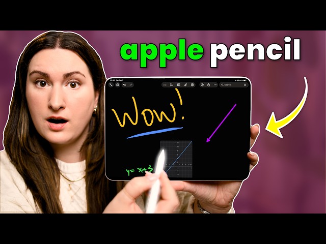 how the Apple Pencil Pro makes your iPad 10x better! - YouTube