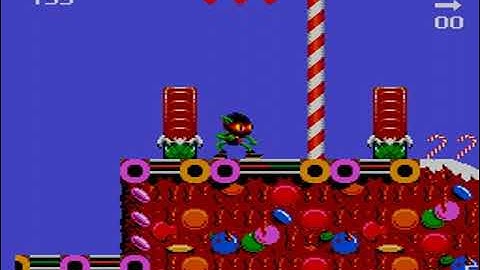 Zool Ninja of the Nth Dimension - Master System Gameplay