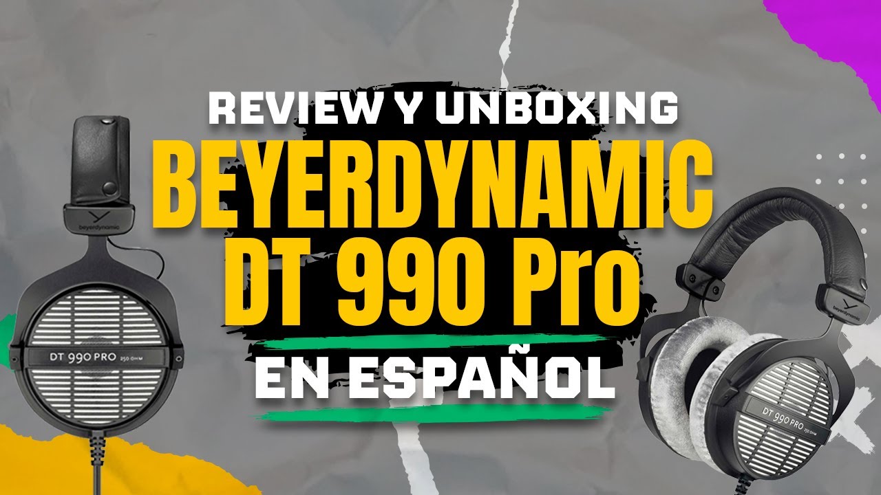 Review auriculares Beyerdynamic DT 990 Pro en español 