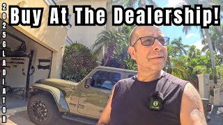 Extras to buy with a new Jeep Gladiator