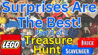 Lego Minifigure Treasure Hunt: Surprises are the Best! Part 2 of 2