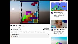 Soft body Tetris ￼(08) and (03) and  (01) screenshot 2