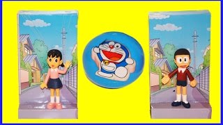 Doraemon With Nobita And Shizuka Toys Unboxing Toys Surprise Egg Toys For Kids Doraemon Tops
