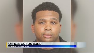 Birmingham officer out on bond, charged with sex abuse