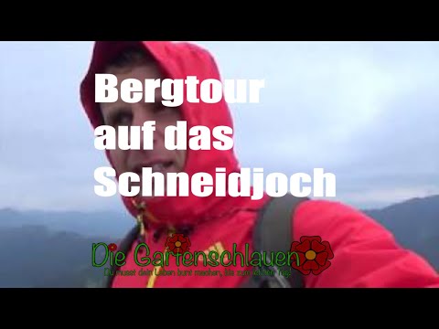Schneidjoch bei Regen: Wenn aus dem Wanderweg ein Gebirgsbach wird