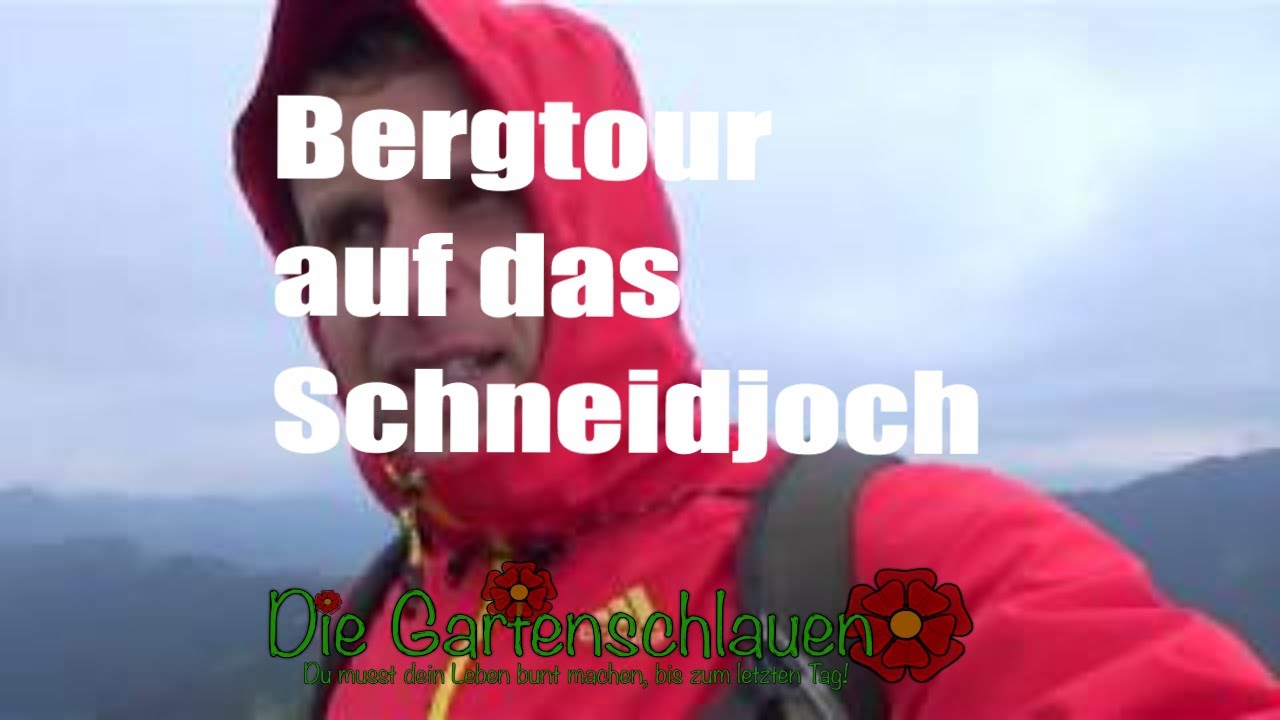 Schneidjoch bei Regen: Wenn aus dem Wanderweg ein Gebirgsbach wird