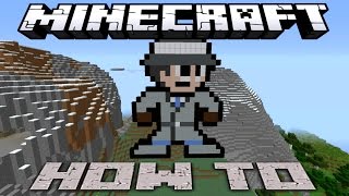 Minecraft ~8 Bit~ HOW TO : Inspector Gadget ( Tutorial ) /W Killerkev