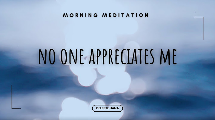 No One Appreciates Me 😔 | Guided Meditation for Feeling Invisible, Burnout & Self-Worth