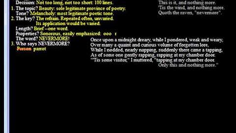 The Raven: stepwise refinement