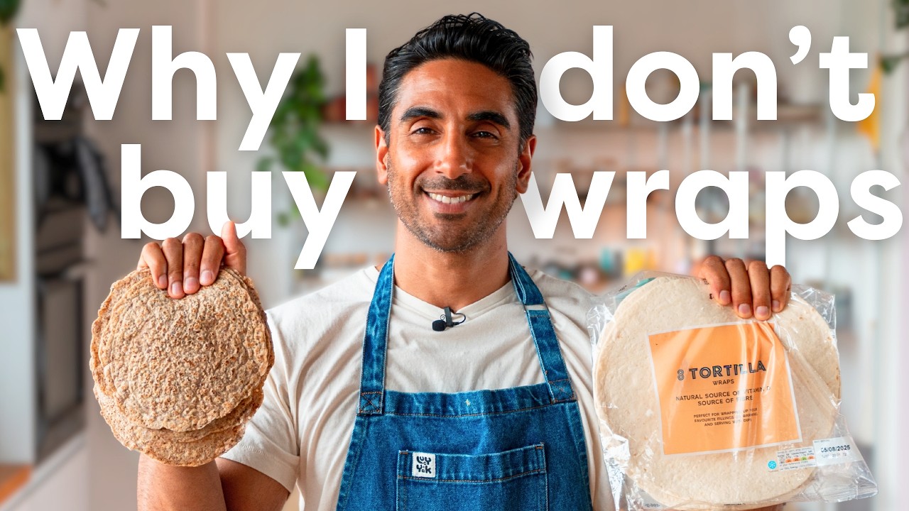 High-protein, gut-friendly wraps you can make with 3 ingredients (no additives)