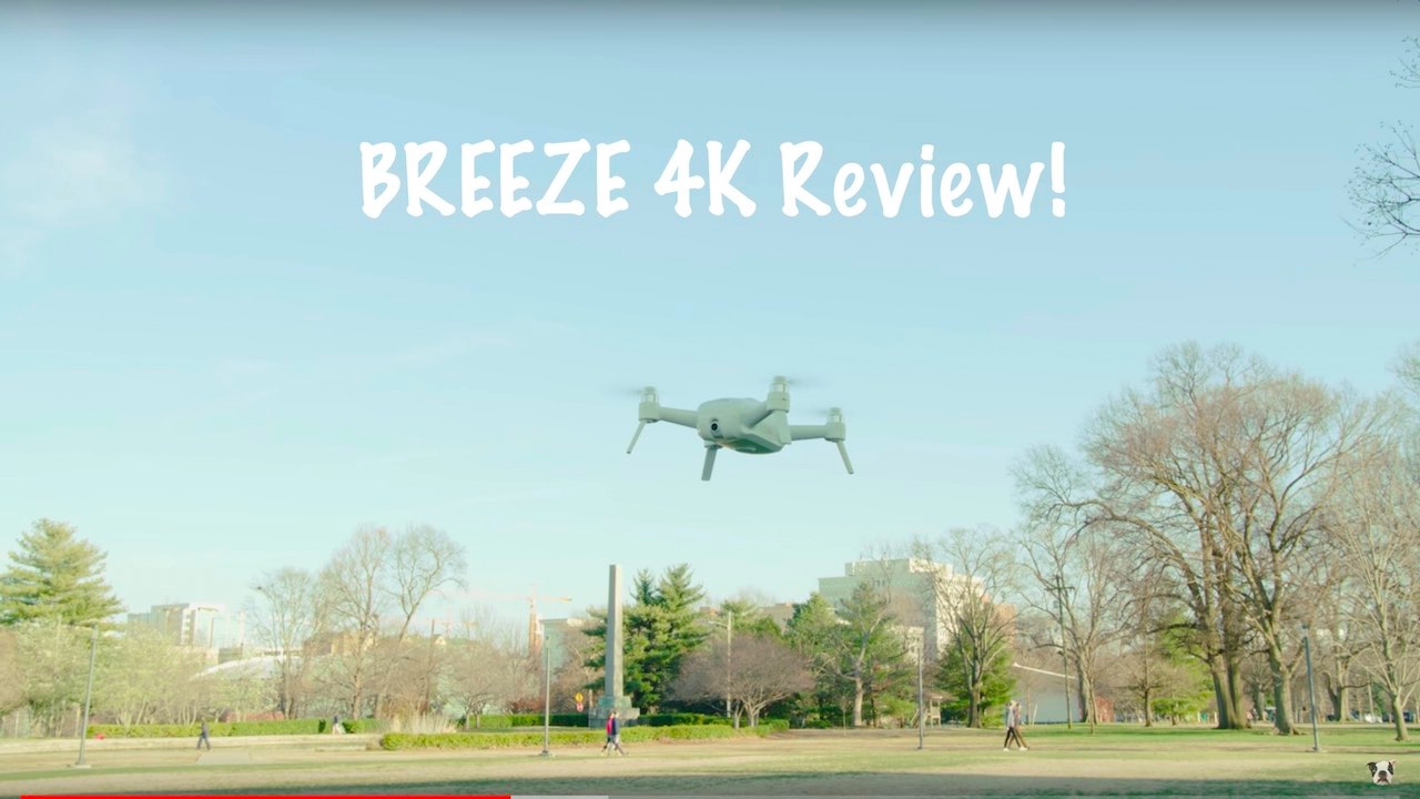 yuneec breeze drone review