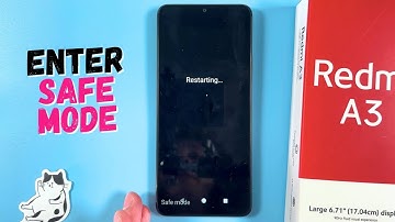 How to Enter and Exit Safe Mode on Xiaomi Redmi A3