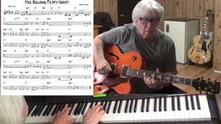 You Belong To My Heart _ Jazz guitar & piano cover ( Agustin Lara )