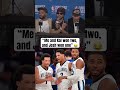 Jalen Brunson had to remind Josh Hart 😭