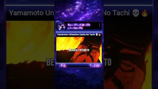Yamamoto Unleashes Zanka No Tachi 💀🔥 #animeedit #animeshorts #op #bankai #anime #bleach