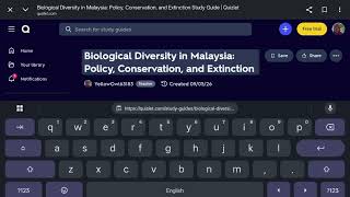How to use Quizlet website in study Biology?