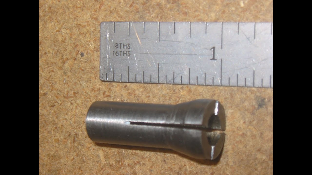 Making a Collet for a Cheap Die Grinder YouTube