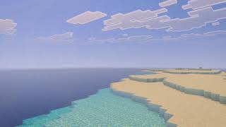 Tropical Shoreline | Calm Minecraft Nature Ambience