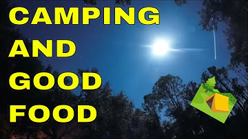 Camping With Monkey In The 1982 Coleman Pop Up Camper