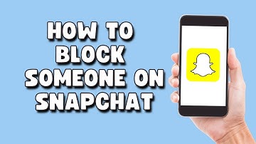 How To Block Someone On Snapchat - NEW Update !