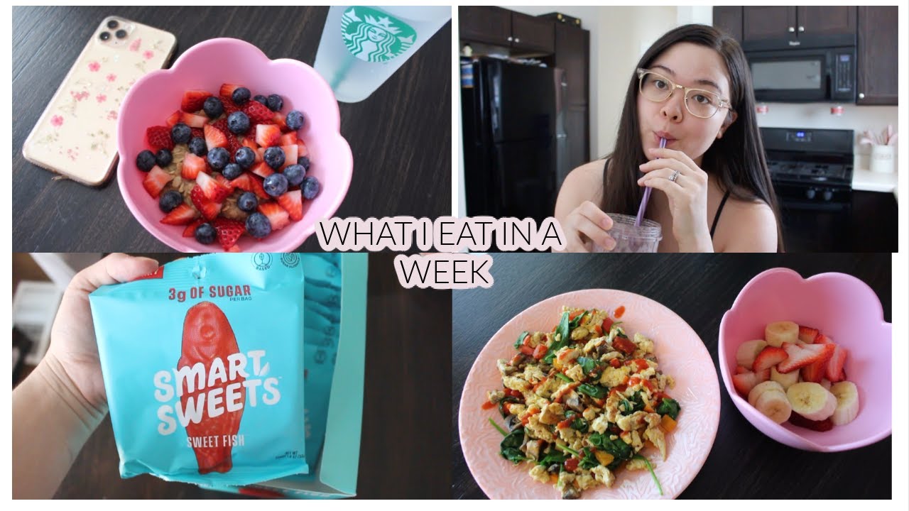 ASMR What I Eat In A Week | Whispered