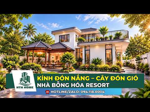 KÍNH ĐÓN NẮNG – CÂY ĐÓN GIÓ, NHÀ BỖNG HÓA RESORT