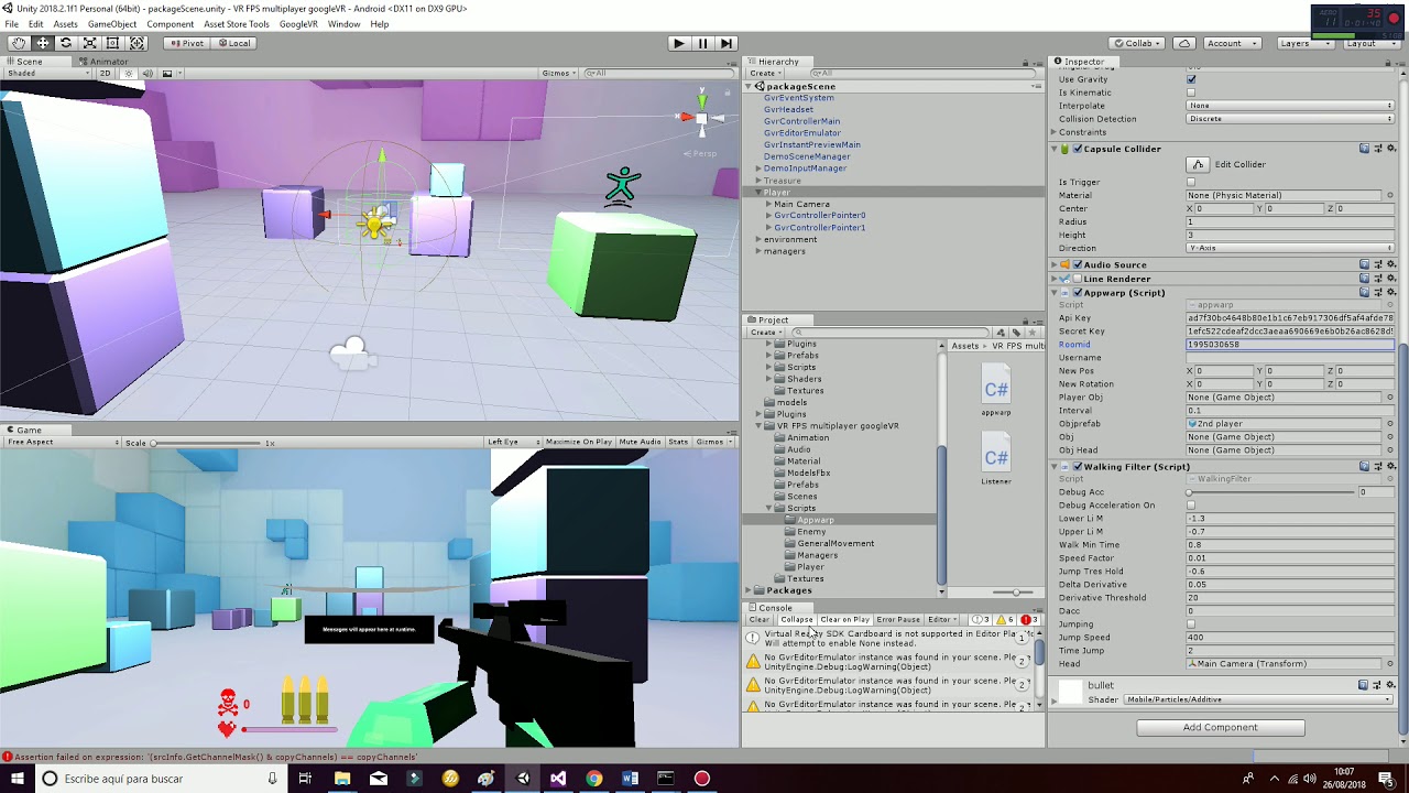 Create appwarp server unity 3D asset store - YouTube