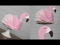 Flamingo Brushstroke Cake!