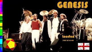 GENESIS * 1987 07 01-04 * LONDON * WEMBLEY STADIUM * THE INVISIBLE TOUCH TOUR * ENGLAND  (Video)