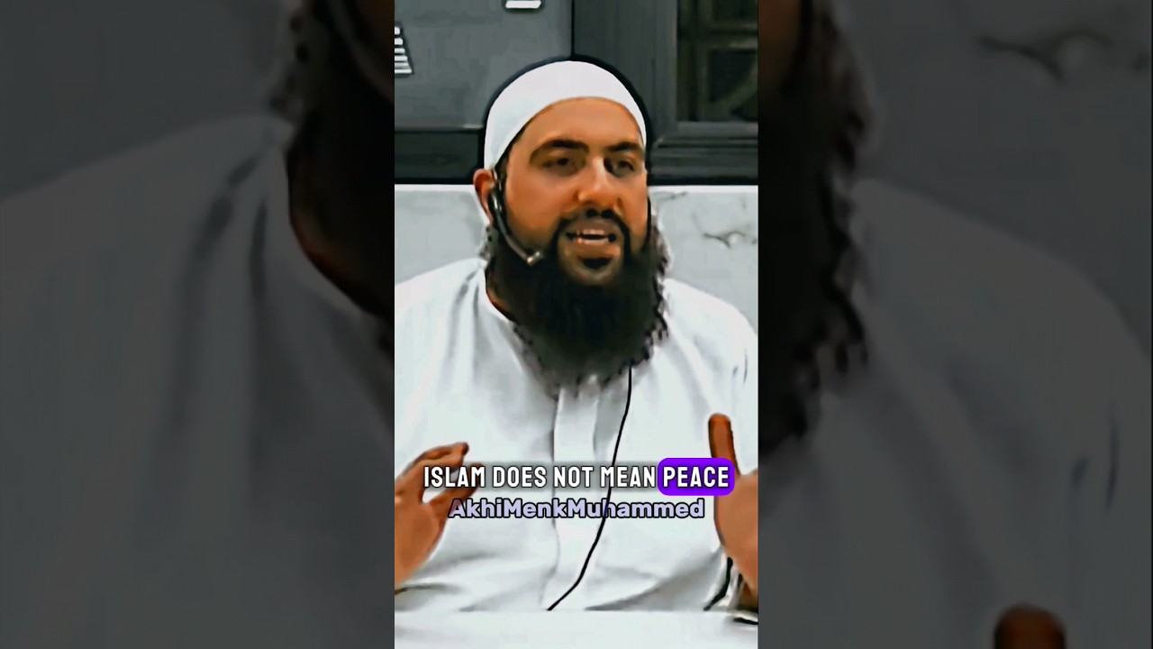 Islam does not mean Peace Islam means?