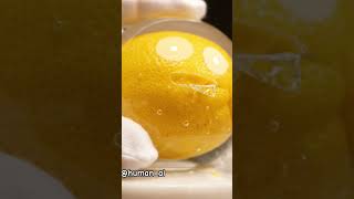 cutting a lemon with stick most satisfying vedio#asmr #satisfying #explorenow #faint  #besties #yawn
