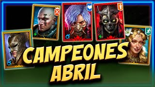 ➡️5 NUEVOS CAMPEONES - PARCHE de ABRIL🔥【 RAID SHADOW LEGENDS 】