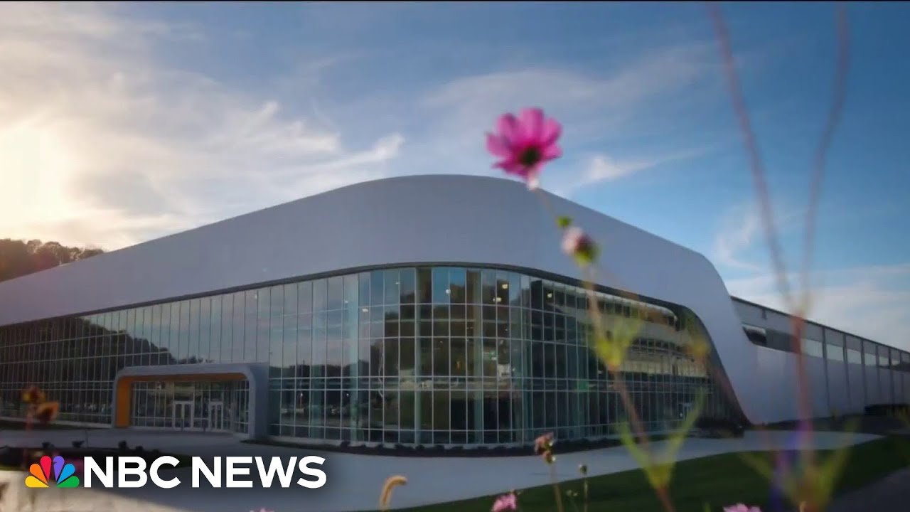New factory built over old steel mill. Is America’s manufacturing revival already happening?