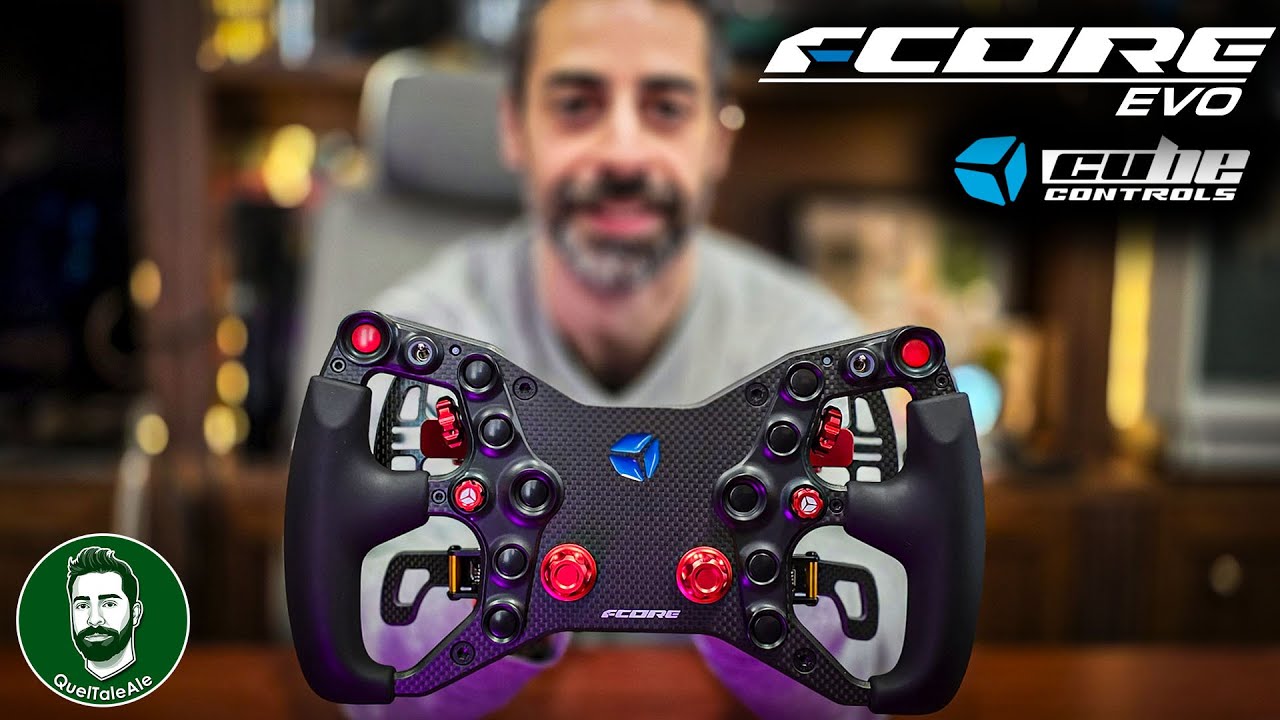 CARBONIO E ALLUMINIO IN OGNI DOVE - Volante Cube Controls F-CORE EVO