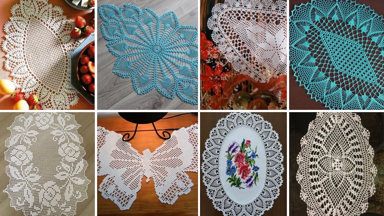 DANTEL MODELLERİ | NİŞAN TEPSİ İÇİN OVAL DANTEL MODELLERİ, DANTEL RUNNER ÖRNEKLERİ, VİTRİN, PEÇETE