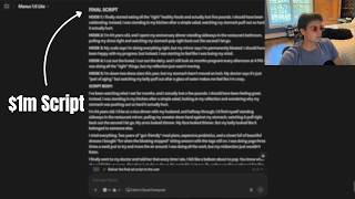 The $1M Manus Scriptwriting Automation (This should NOT be free)
