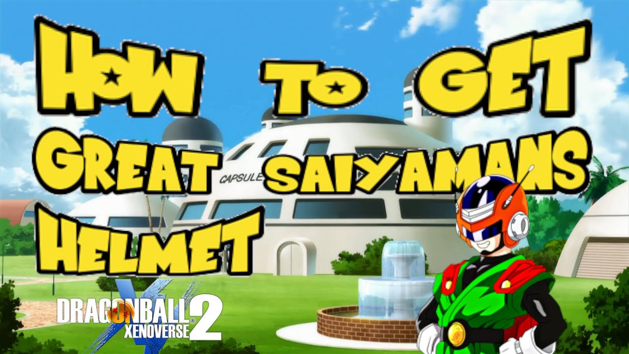 How to get Great Saiyaman Helmet | Dragon Ball Xenoverse 2 |
