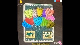 mother day card idea #shorts #ytshorts #viral #trending #ai #handmade #papercraft #diy #craft  #mom
