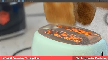 Redshift 2.5 Feature Preview: NVIDIA AI Denoising