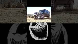 Mercedes G Wagon Car Commercial Troll Face Meme 🗿 | #Shorts