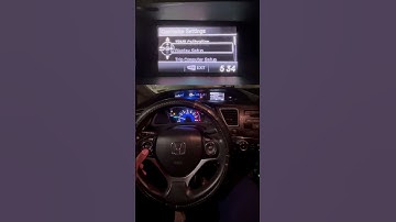 Simple recalibration/initialize process to reset indirect 2014 Honda Civic TPMS system