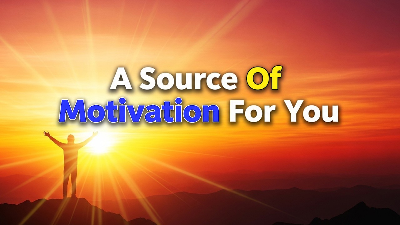A Source Of Motivation For You - Please Take a Few Minutes To Listen!