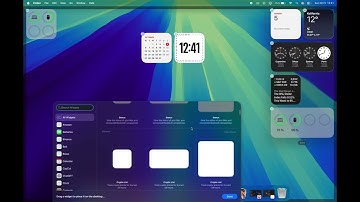 MacOS 26 | How to Add Widgets on Desktop