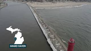 Sights And Sounds Of An Unseasonably Warm Day In Western Michigan