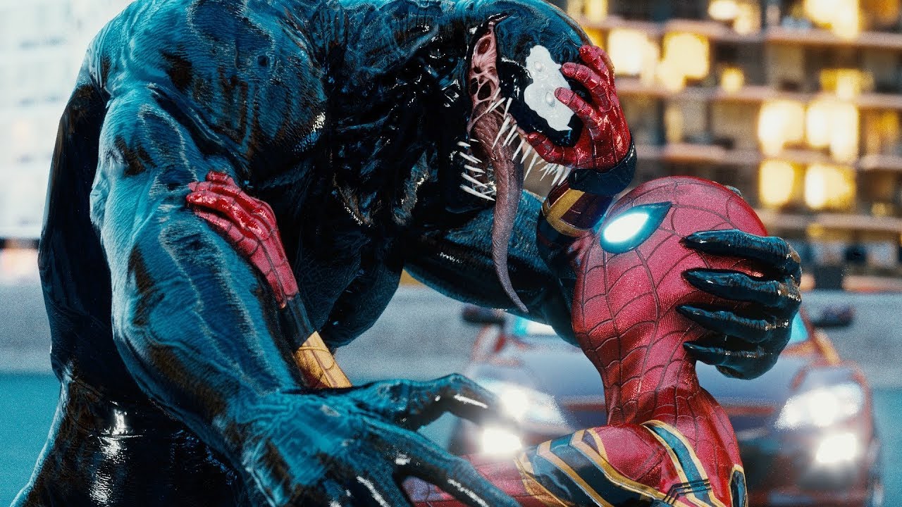 Venom Vs Spider Man Ps4 Into The Spider Verse Miles Morales And Spider
