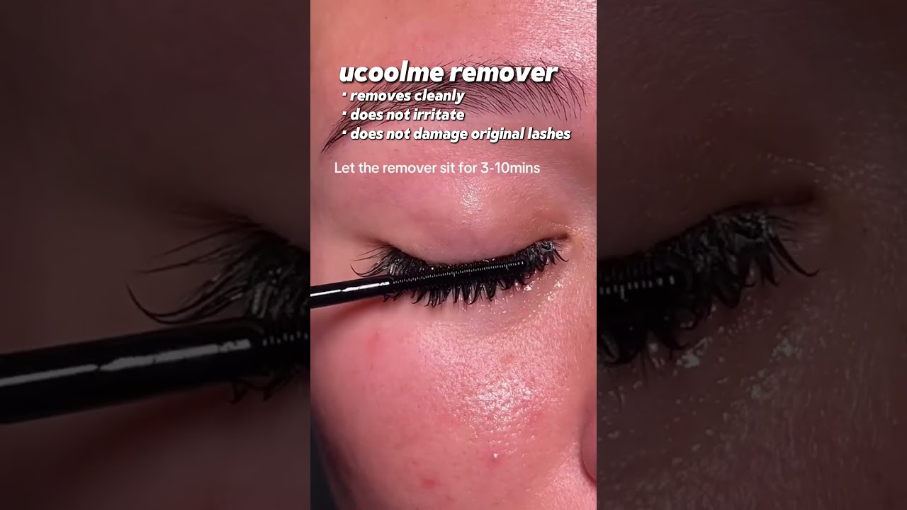 The Gentle Way to Remove Your Lashes 👀✨ | UcoolMe Remover Demo