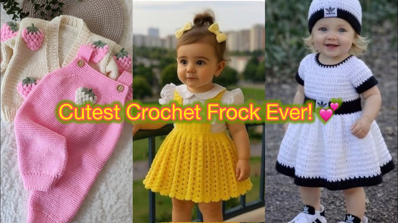 ADORABLE Crochet Baby Outfits To Make Now?