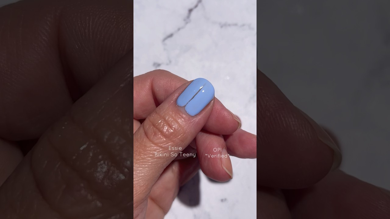 Essie vs. OPI nail polish comparison!