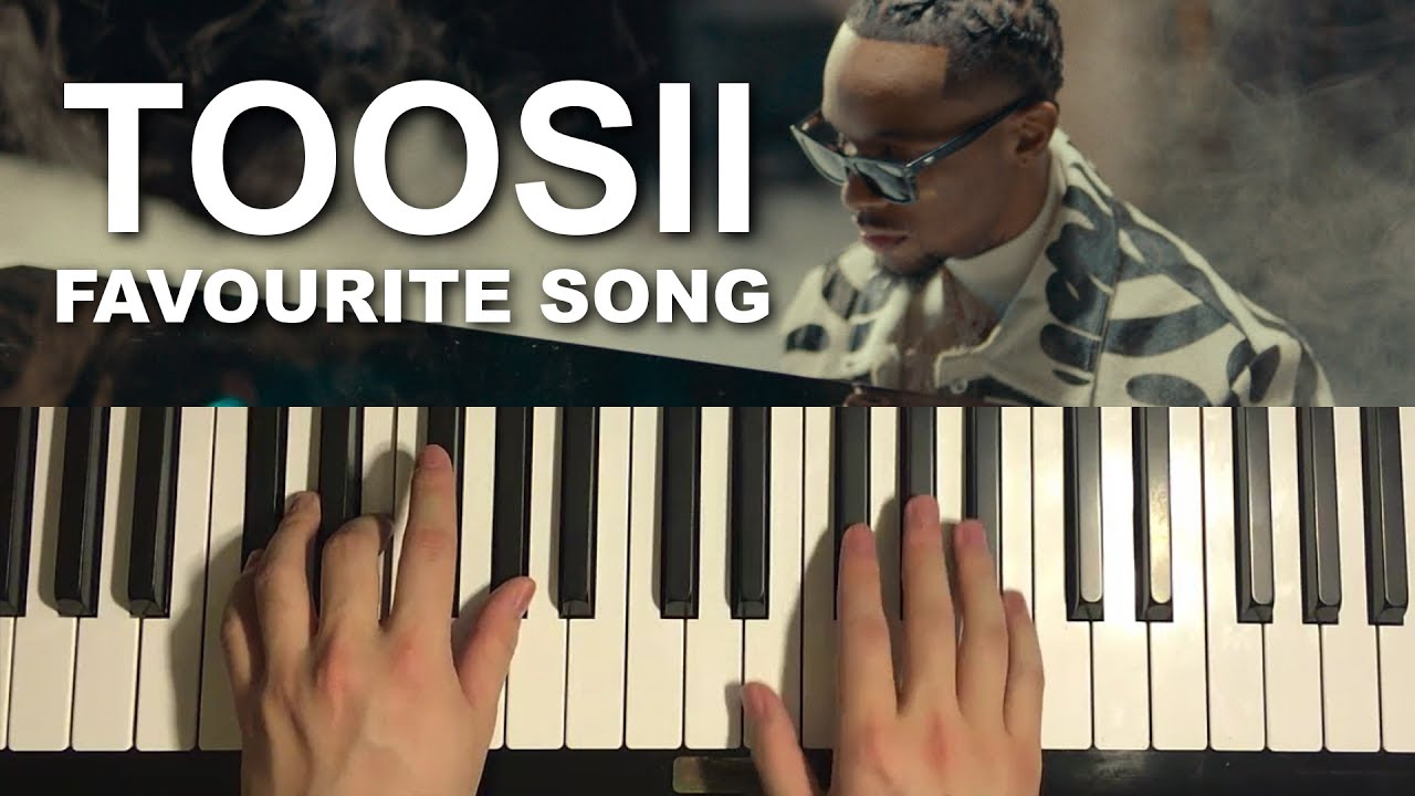 Toosii - Favorite Song (Piano Tutorial Lesson)